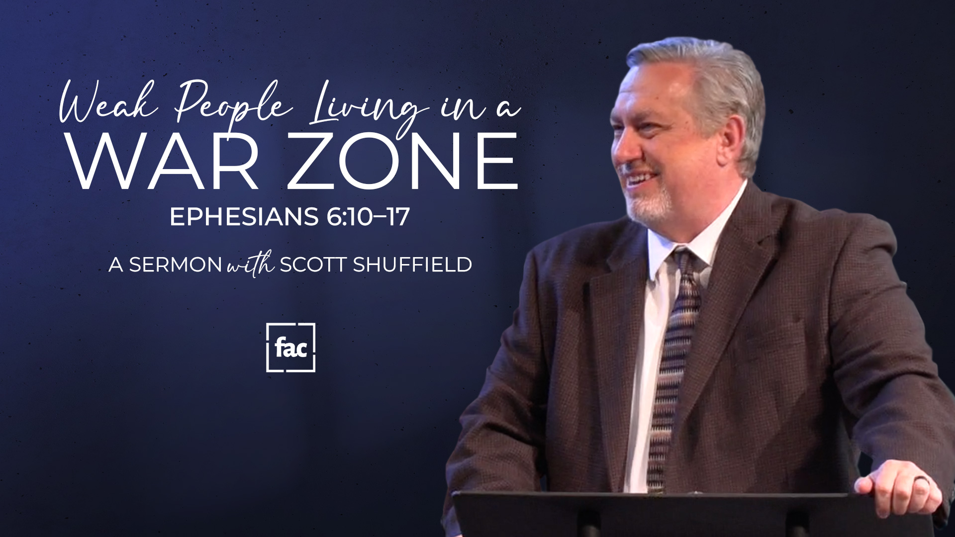 Weak People Living in a War Zone | Ephesians 6:10–17 episode artwork