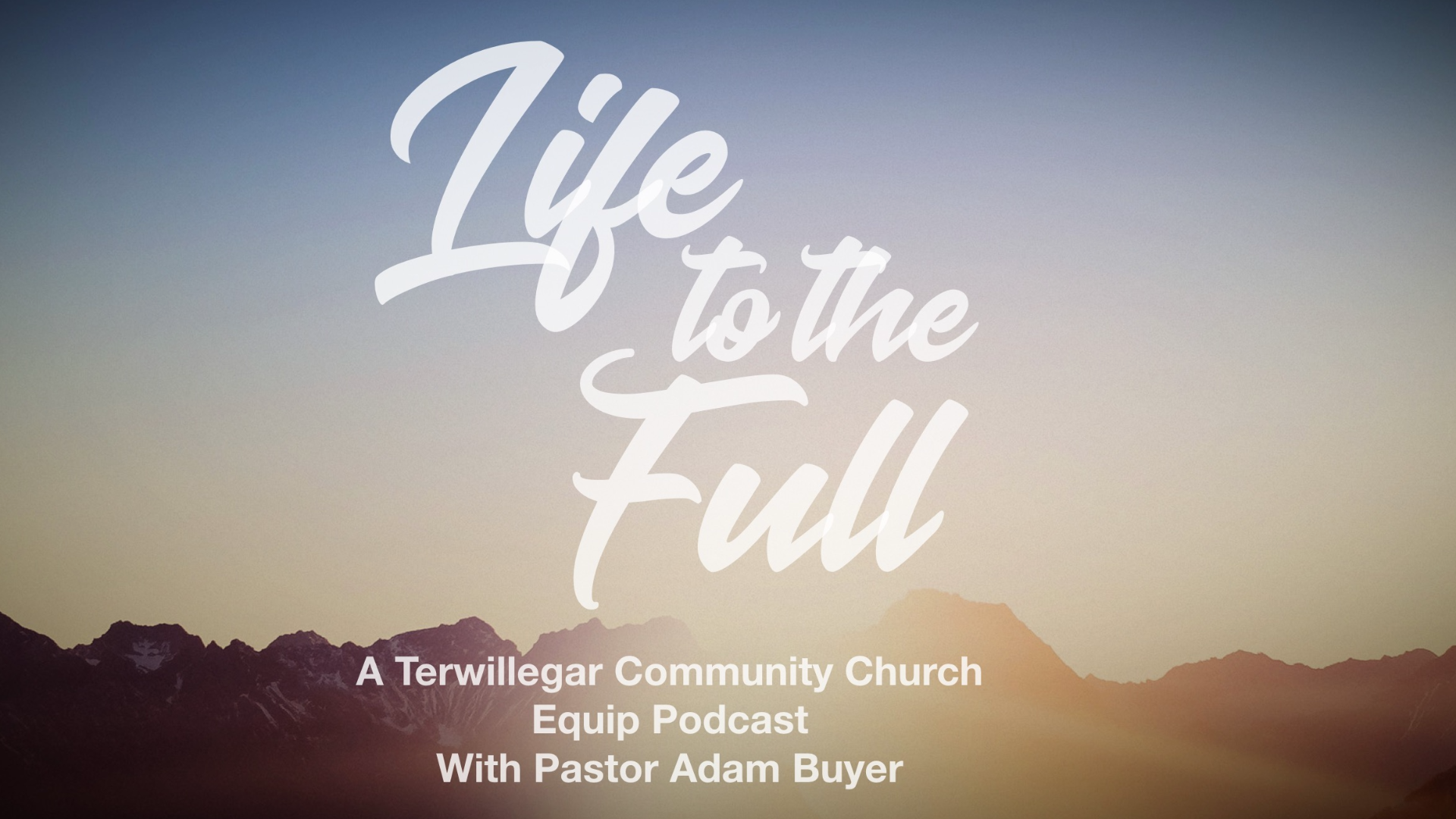 TCC Equip Podcast