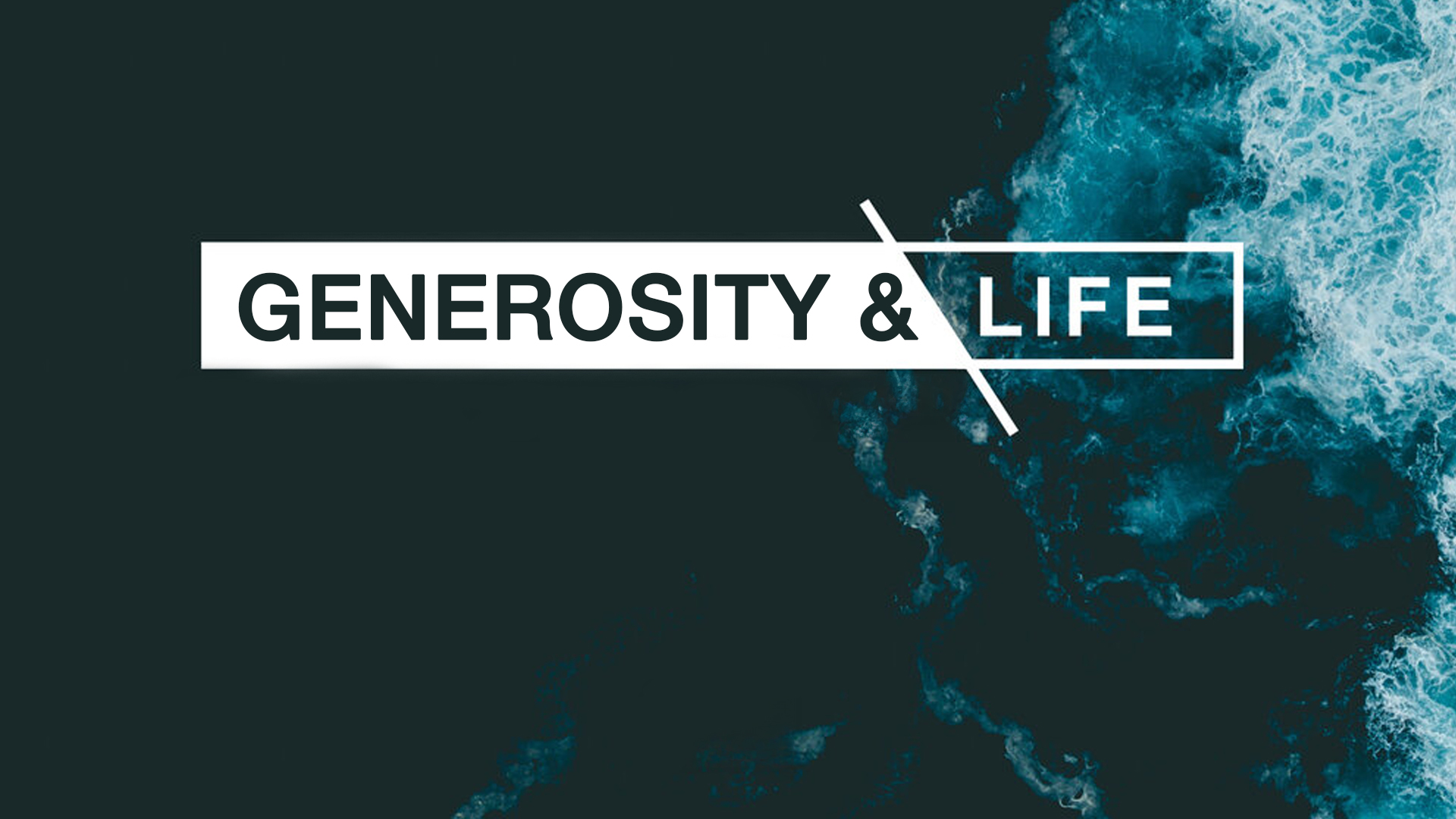 Generosity & Life - Audio episode artwork