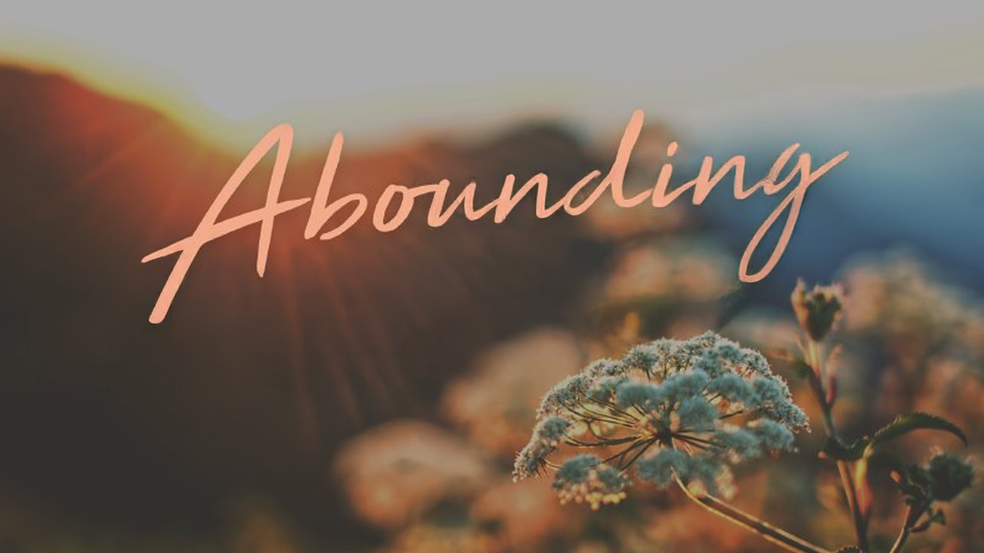 Abounding - Audio episode artwork