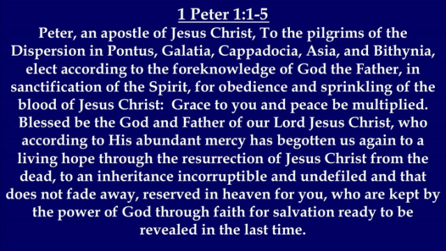1 Peter 1 Introduction