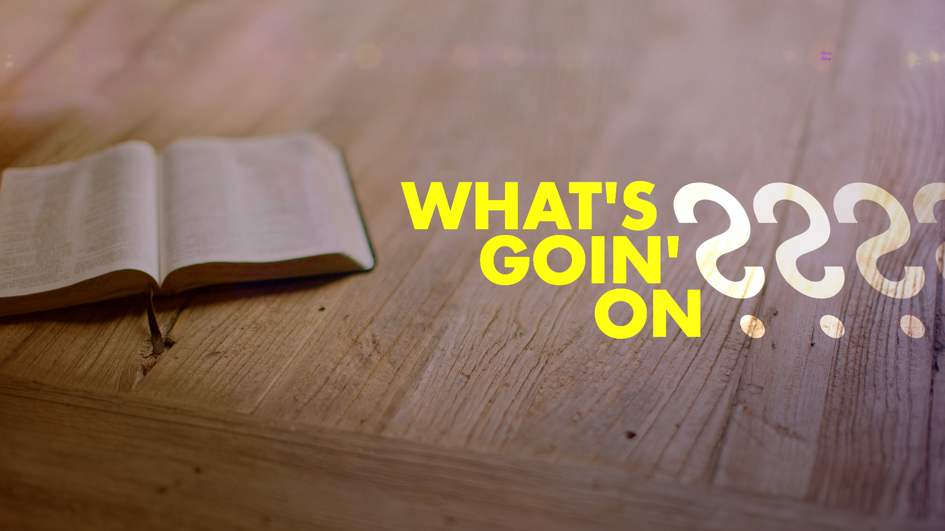 What's Goin' On? 4 - Video episode artwork