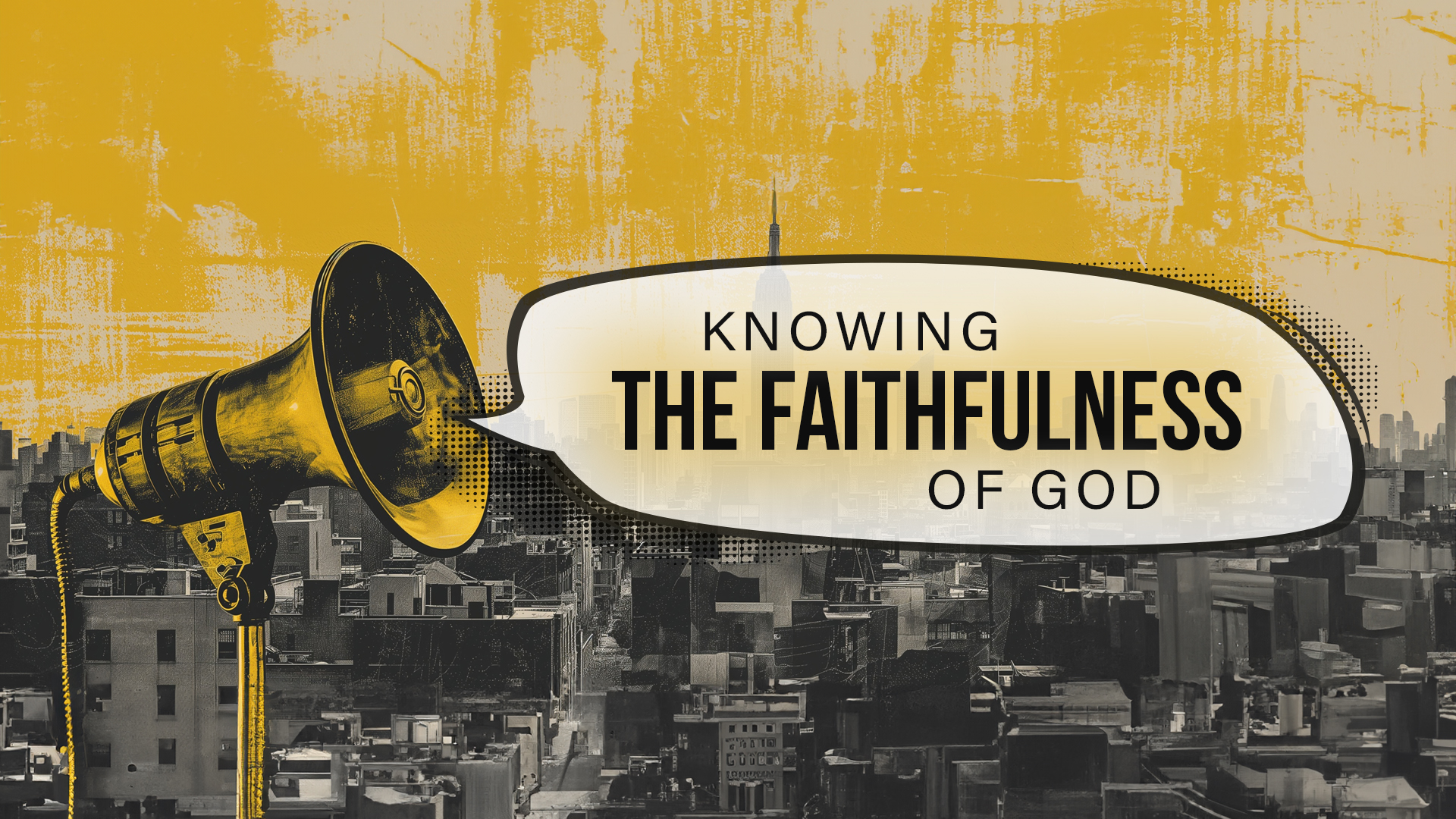 Knowing the Faithfulness of God - Video episode artwork
