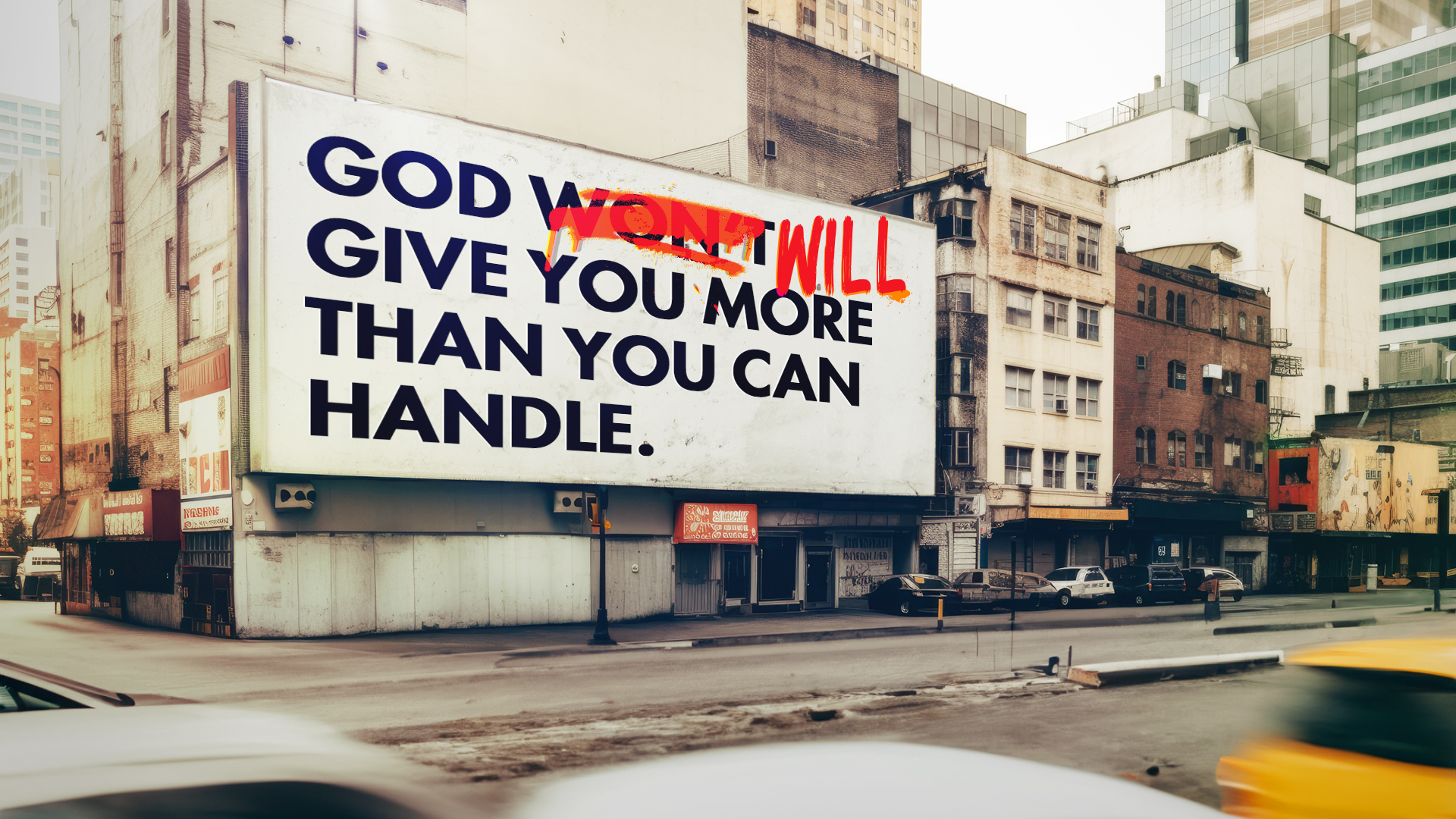 God will give you more than you can handle - Video episode artwork