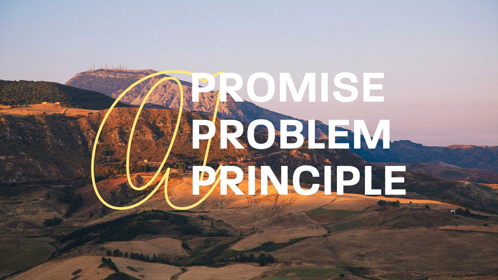 A Promise, A Problem, A Principle - Video episode artwork
