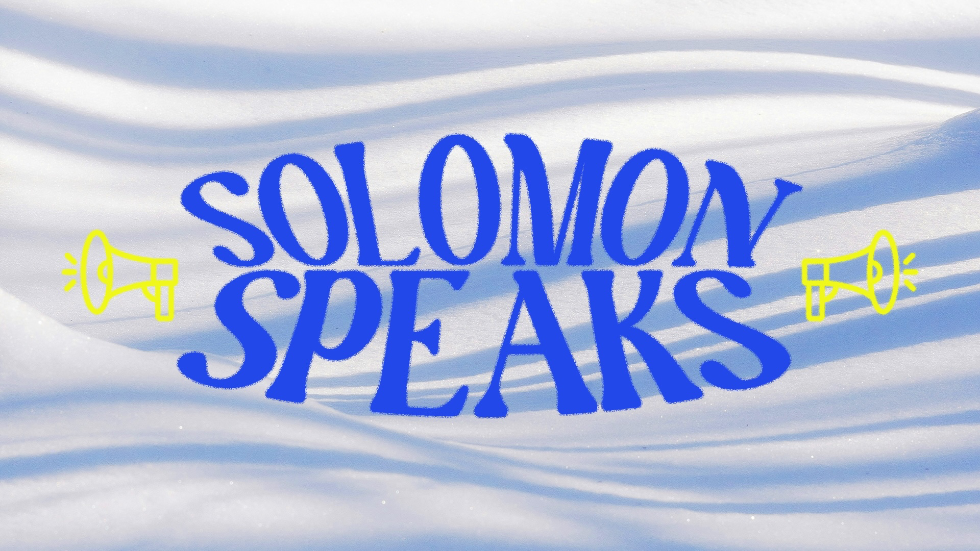 Solomon Speaks 3 - Video episode artwork