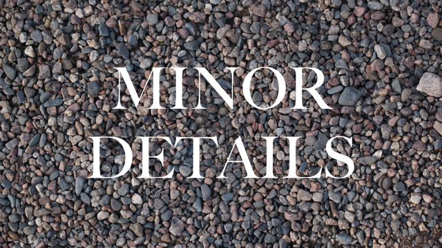 Minor Details - Part 2 episode artwork