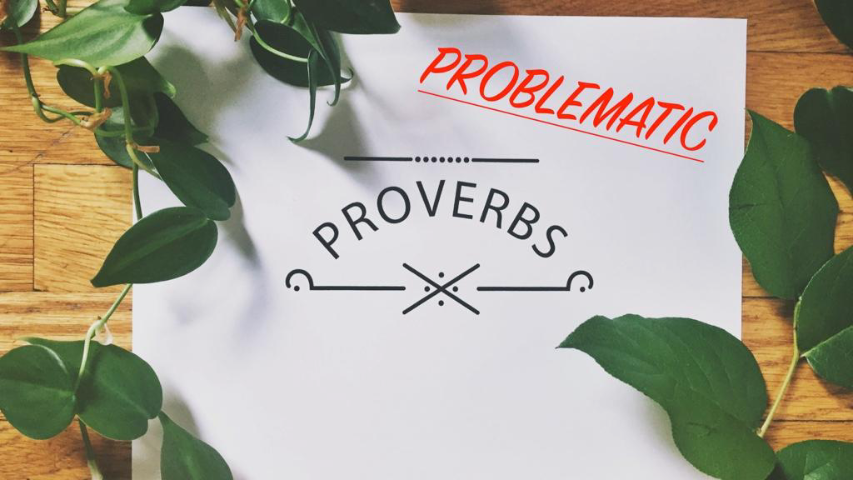 Problematic Proverbs - Part 1 - Audio episode artwork