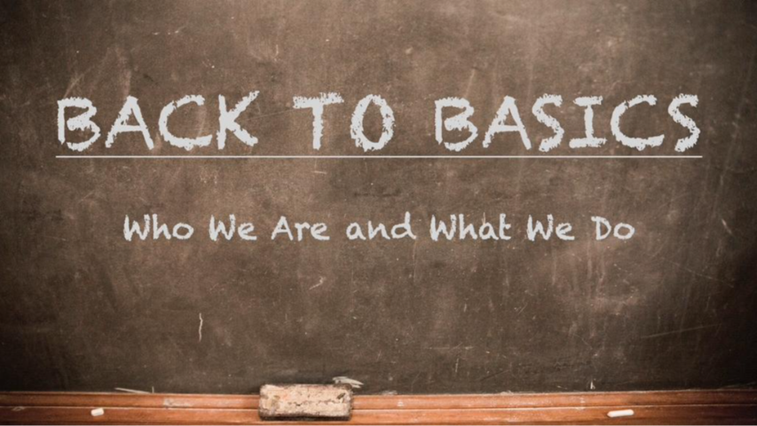 Back To Basics - Part 1 - Audio episode artwork