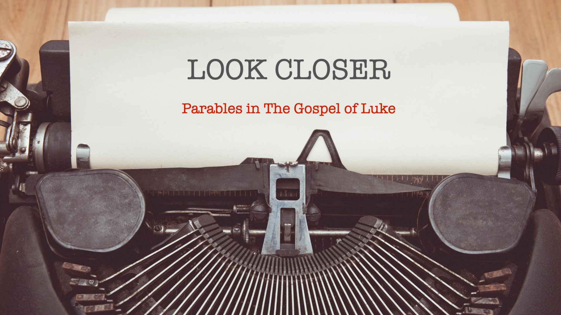 Look Closer: Parables in The Gospel of Luke - Part 2 episode artwork