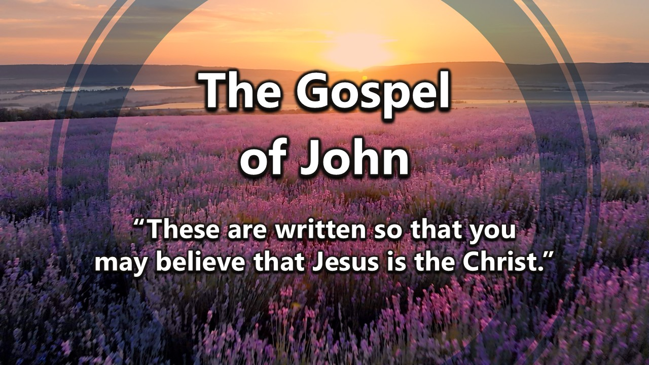 Bible study - John (10/22/25) - Video