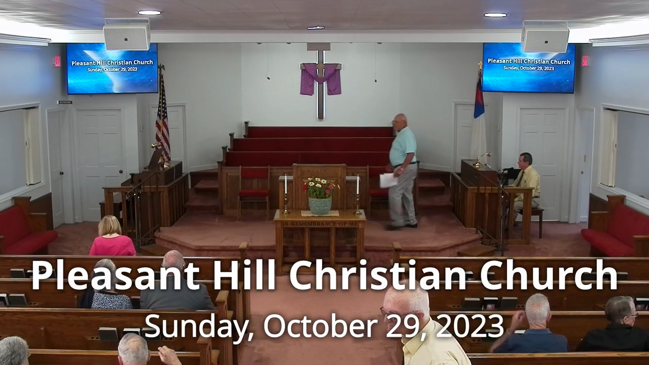 Worship Service, Sunday October 29, 2023