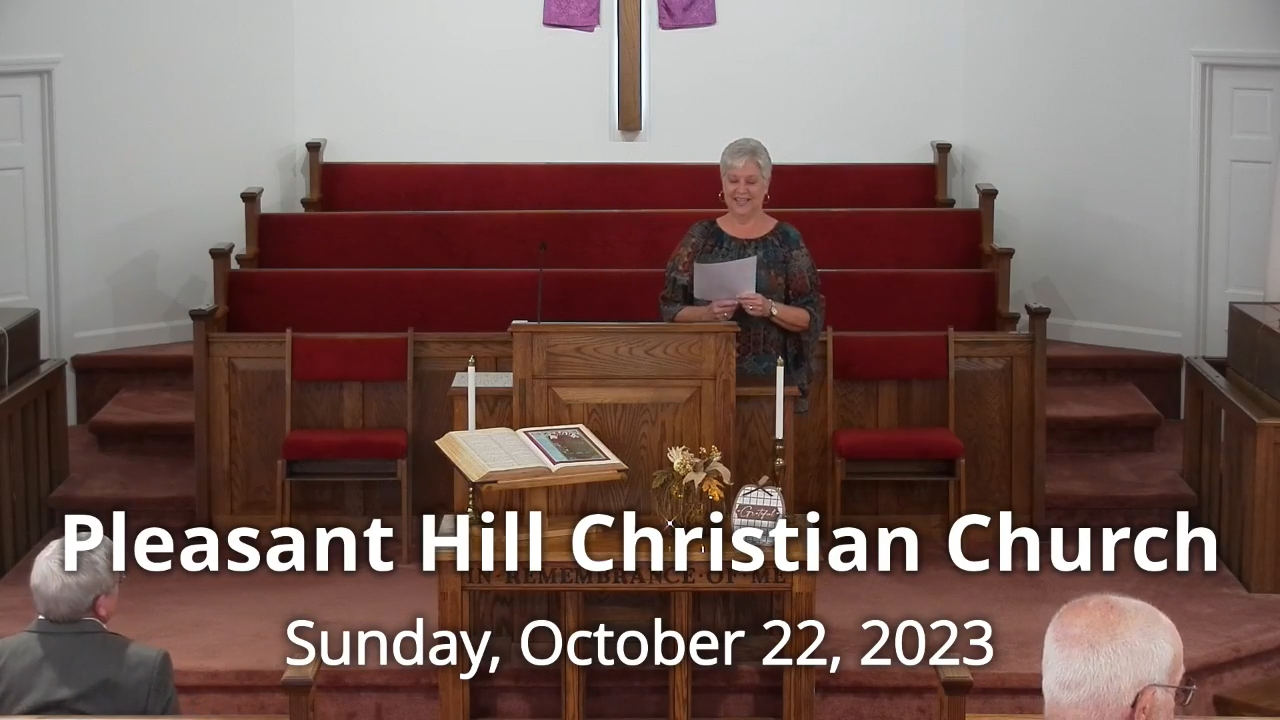 Worship Service, Sunday October 22, 2023