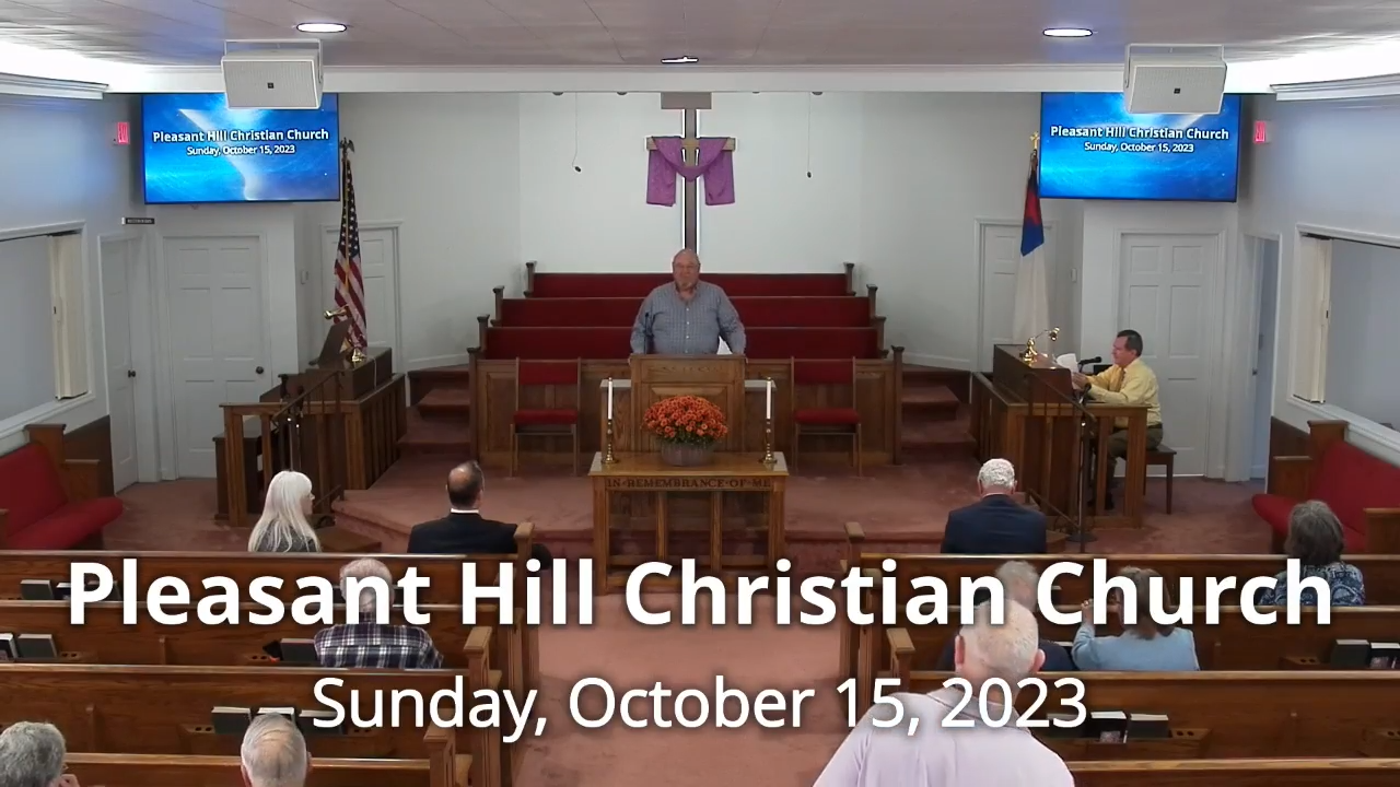 Worship Service, October 15, 2023