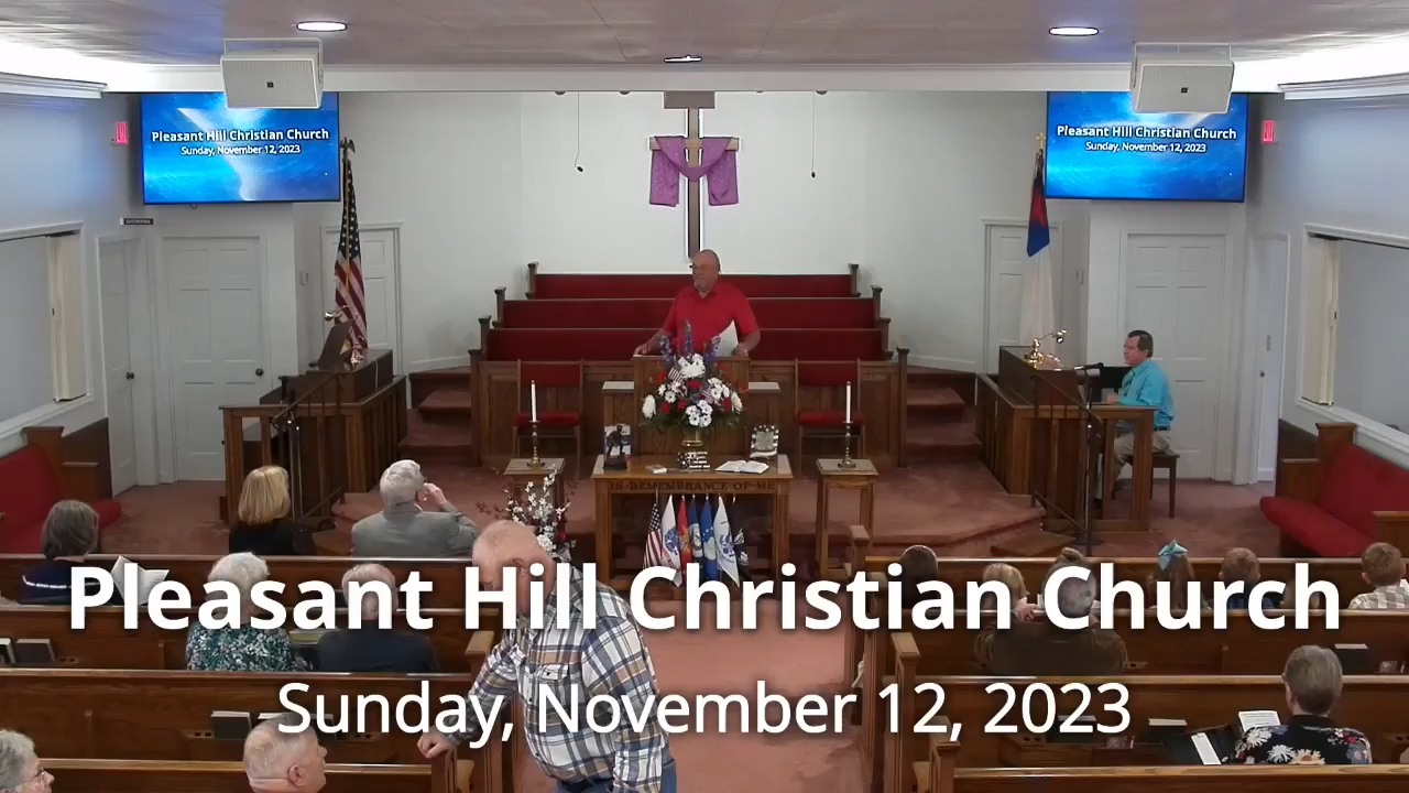Worship Service, November 12, 2023