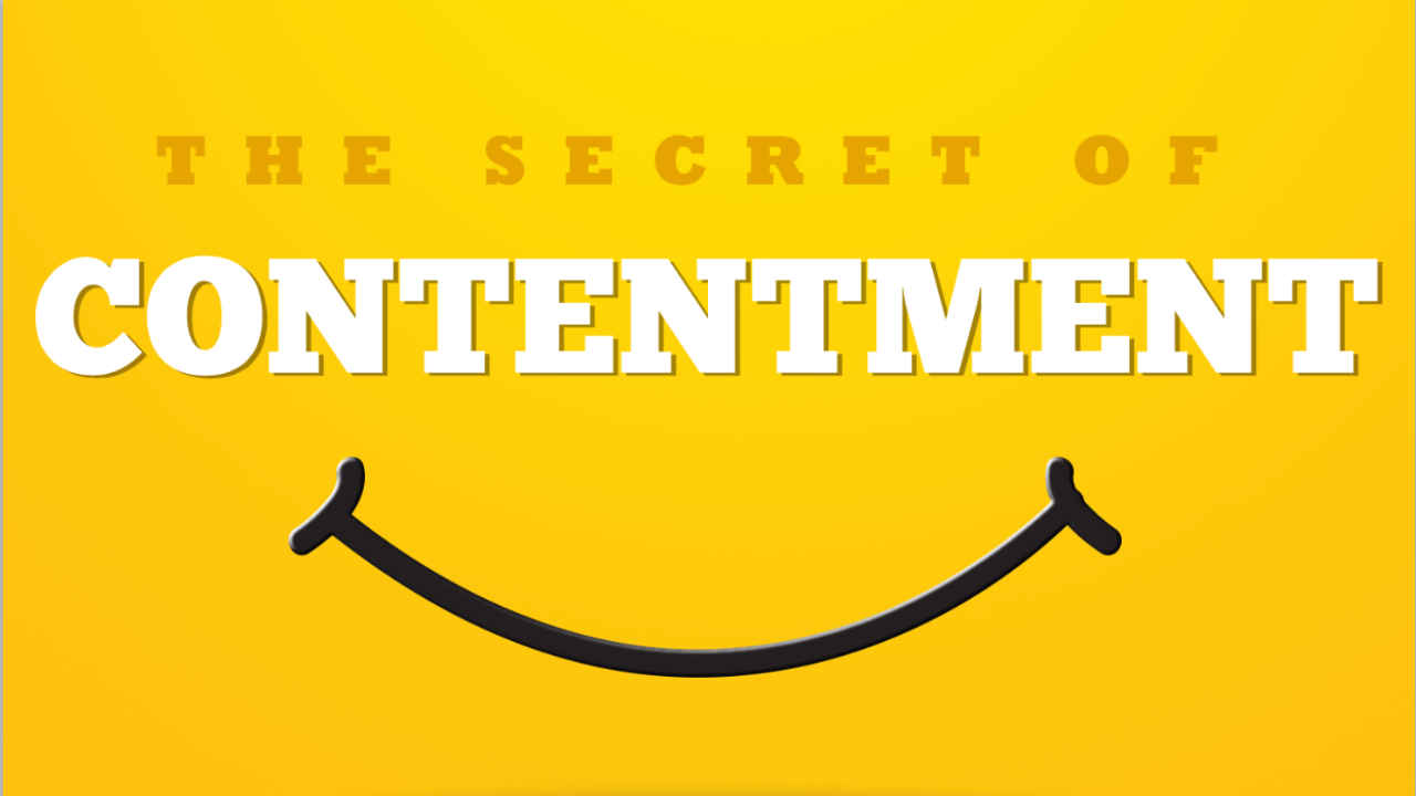 The Secret of Contentment