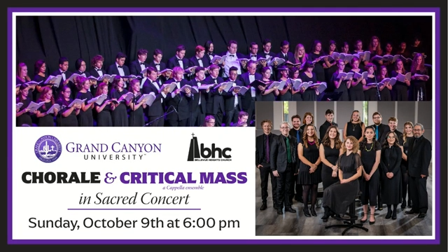 GCU Chorale & Critical Mass - 2022/10/09