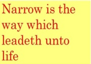 The Narrow Way Christian Church of God