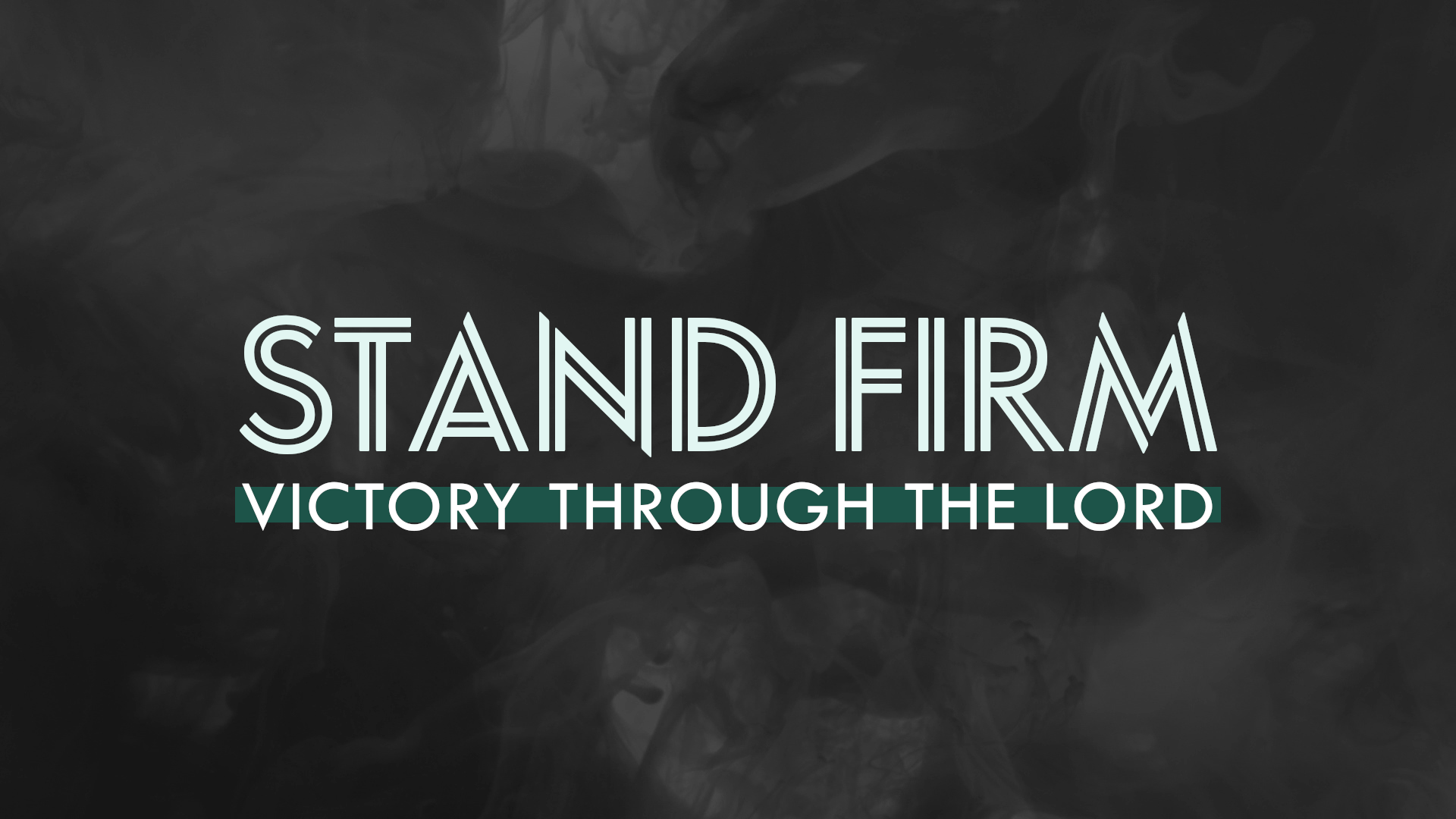 Stand Firm in God's Armor - Audio