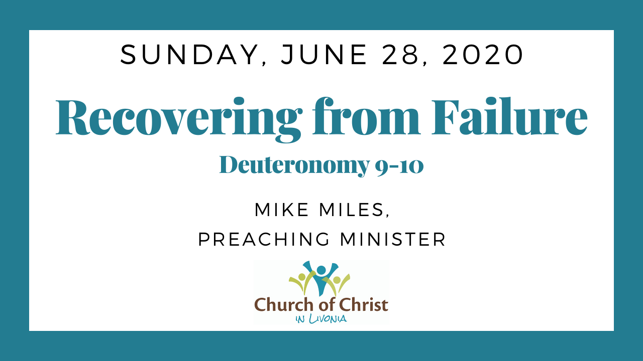 Recovering From Failure