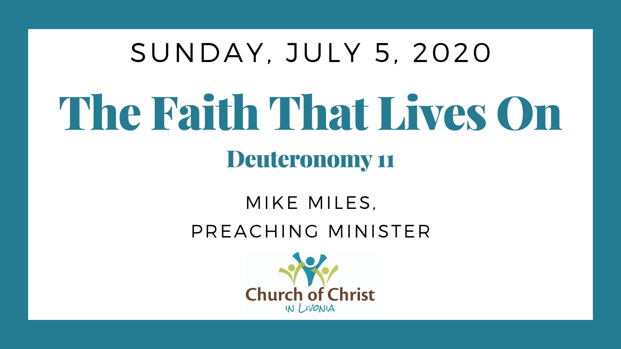 The Faith That Lives On