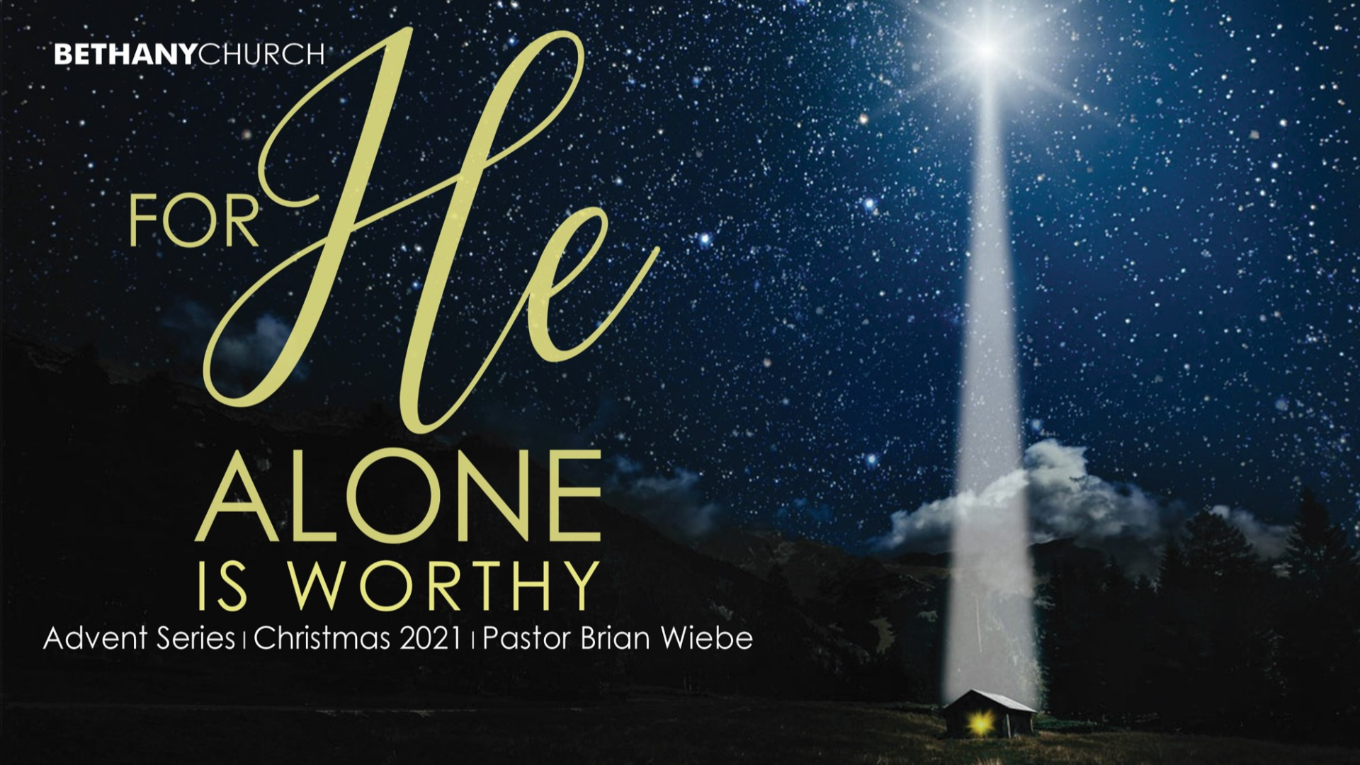 For He Alone is Worthy, #3: Kneeling at the Manger - Audio episode artwork